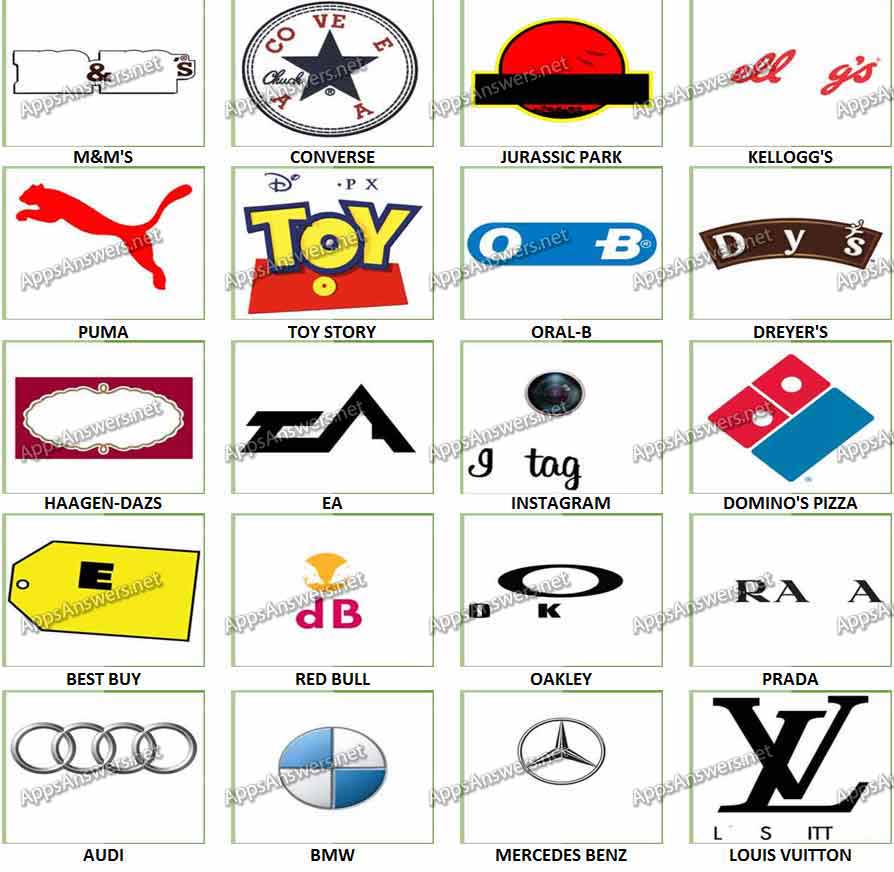 Logo quiz androidcrowd level 2 answers