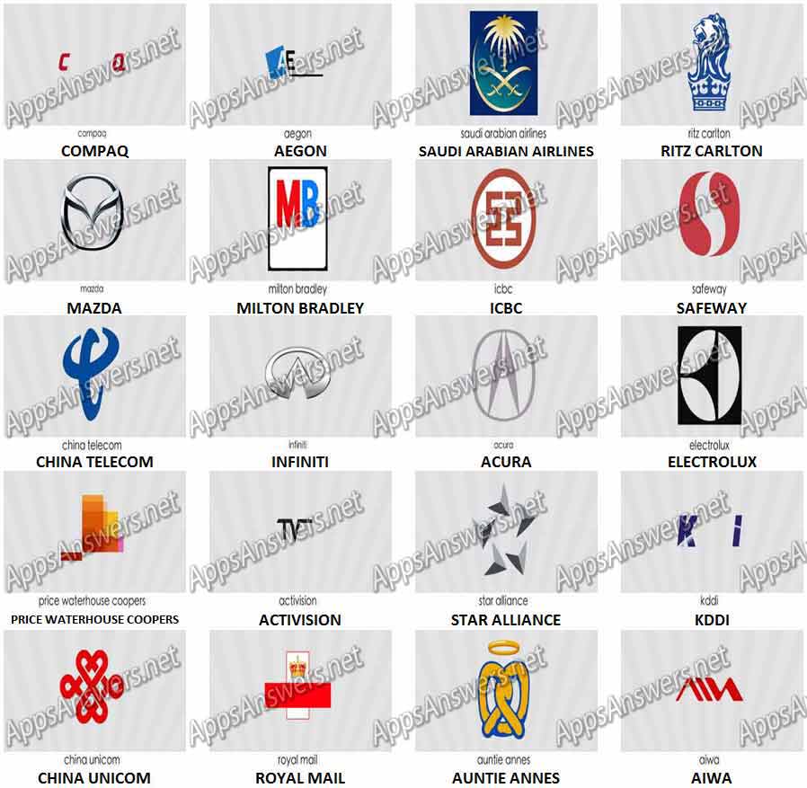 logo quiz answers for level 7