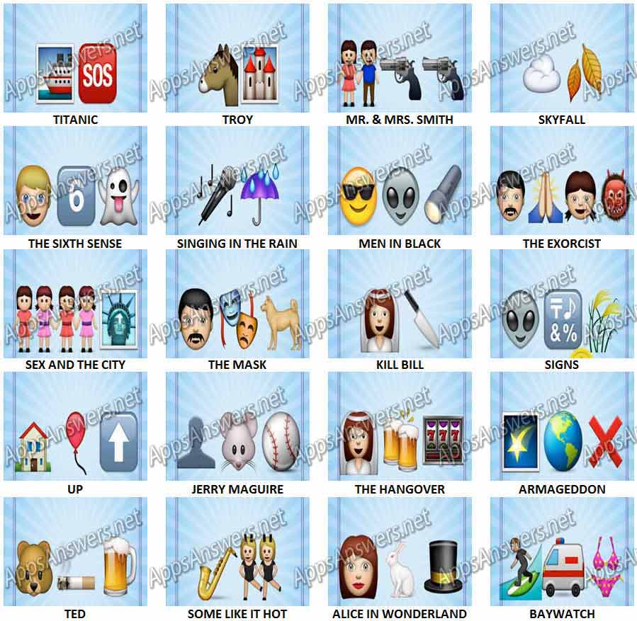 Emoji-Movies-Answers-Level-1-20
