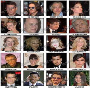 100 Pics Movie Stars Answers | Apps Answers .net