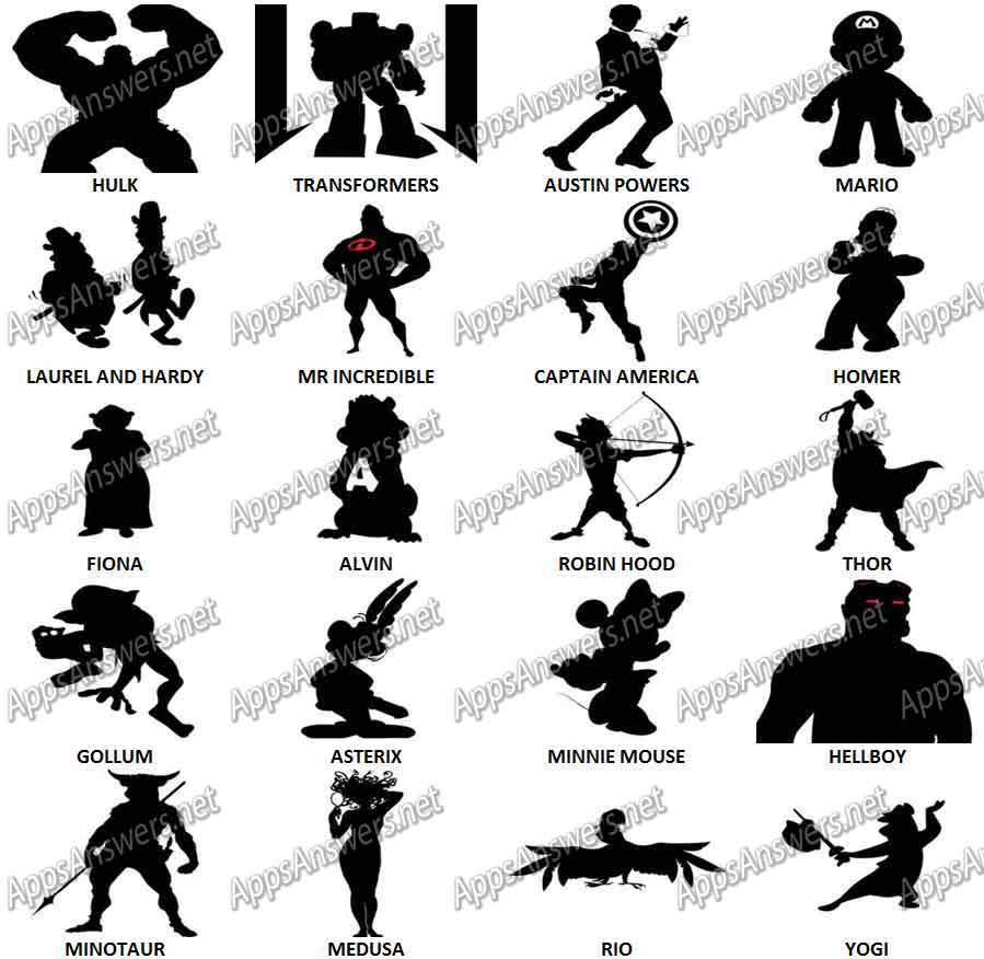 100-Pix-Quiz-Silhouettes-Answers-Pic-61-80