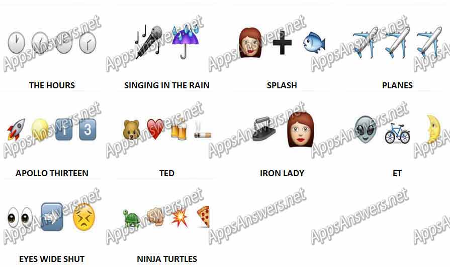 Guess-The-Emoji-Movies-Level-11-Answers-No-1-10