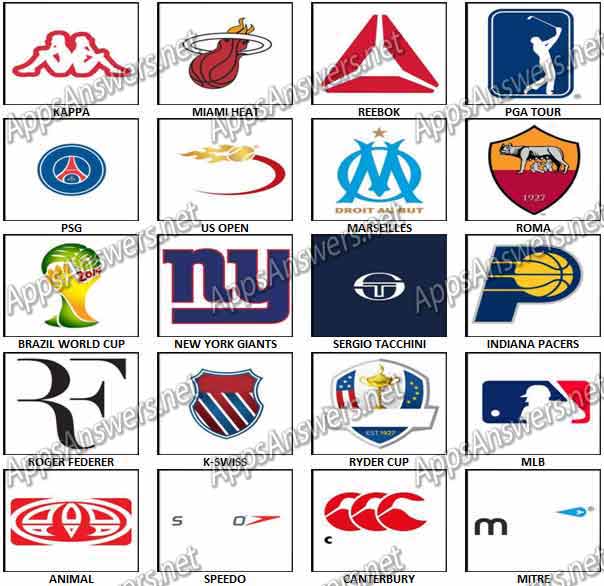 100 Pics Sports Logos 2 Level 61 Level 80 Answers Apps Answers Net