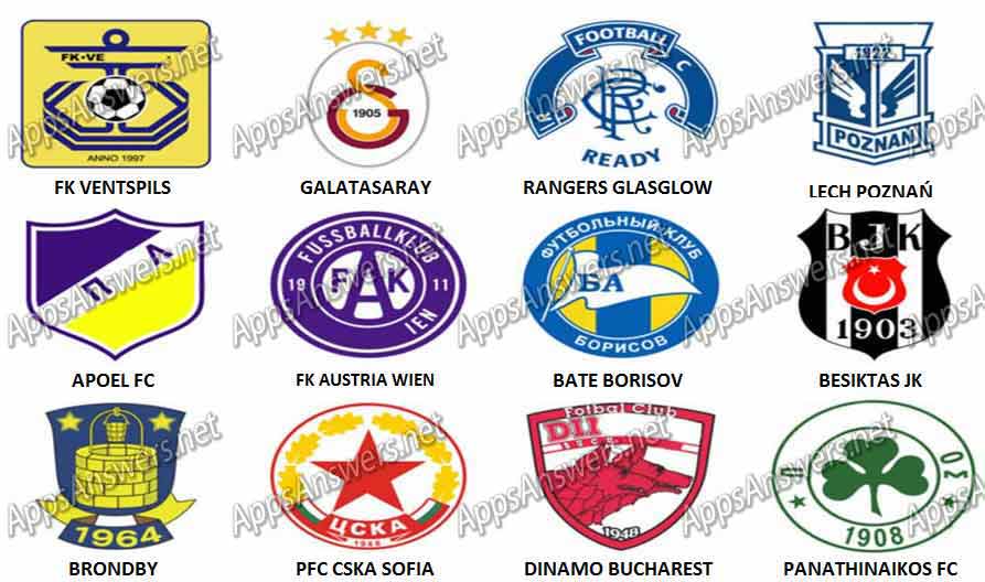 Logo Quiz Football Clubs Answers Others 1 • Game Solver