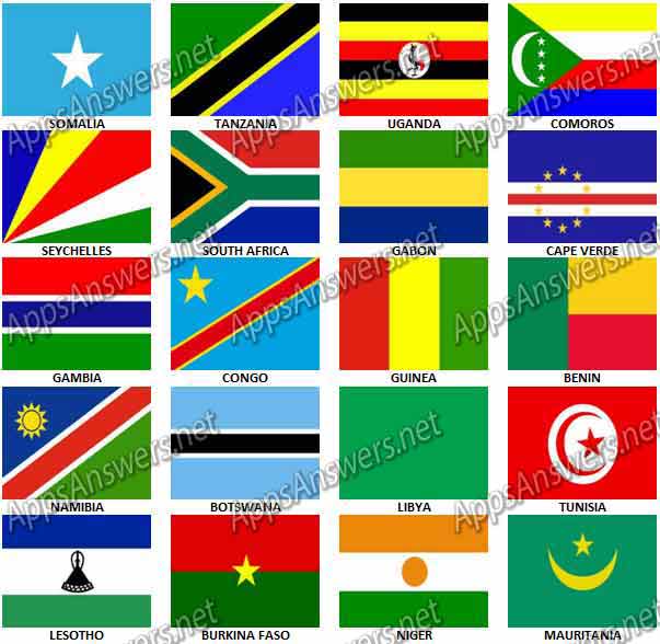 Whats-This-Flag-Africa-Answers-Level-21-40