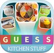 Guess What Kitchen Quiz - Learn Words With Kids By Indygo Media