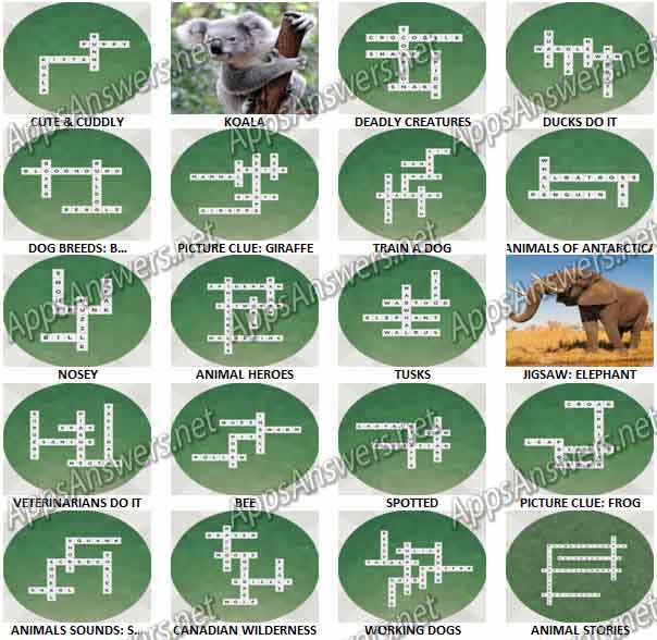 Bonza-National-Geographic-Puzzle-Pack-Animal-1-Answers-Level-1-20
