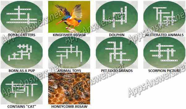Bonza National Geographic Puzzle Pack Animals 3 Answers - Apps Answers .net