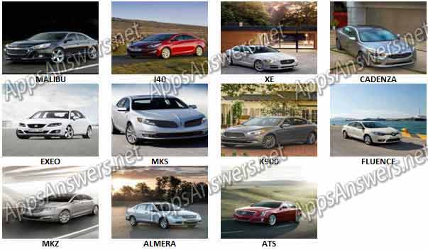 Whats-The-Car-Sedans-Saloons-Answers-Level-41-51