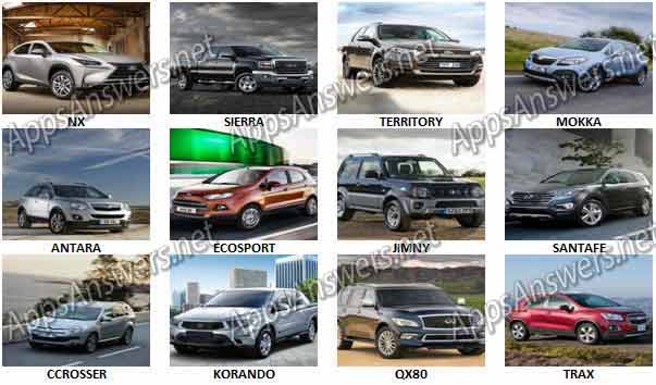 Whats-The-Car-4x4-Crossovers-Answers-Level-101-112
