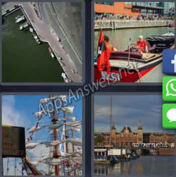 4-pics-1-word-daily-puzzle-30-11-2019-Answer-Amsterdam-Harbor