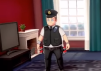pokemon sword shield happy face policeman