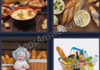 4-pics-1-word-daily-bonus-puzzle-16-Dec-2019-Answer-Christmas-BAGUETTE