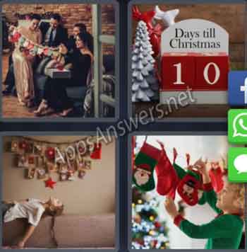 4-pics-1-word-daily-puzzle-15-Dec-2019-Answer-Christmas-CALENDAR