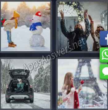 4-pics-1-word-daily-puzzle-20-Dec-2019-Answer-Christmas-SNOW