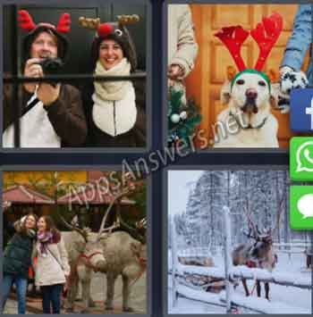 4-pics-1-word-daily-puzzle-25-Dec-2019-Answer-Christmas-REINDEER