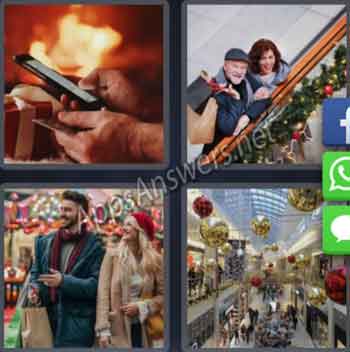 4-pics-1-word-daily-puzzle-26-Dec-2019-Answer-Christmas-SHOPPING
