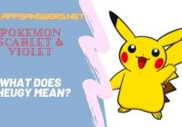 What does Cheugy Mean Pokemon Scarlet Violet