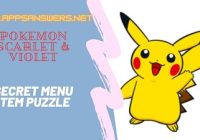 secret menu item puzzle pokemon scarlet violet