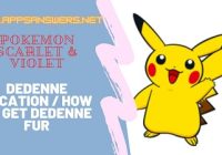 How To Find Dedenne Fur Pokemon Scarlet Violet