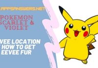 How To Find Eevee Fur Pokemon Scarlet Violet