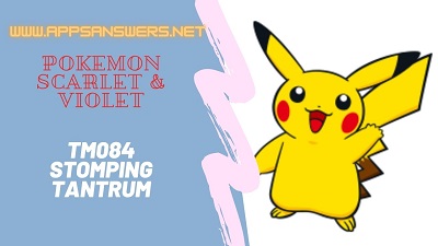 How To Get TM 084 Stomping Tantrum Pokemon Scarlet Violet
