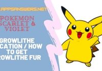 How To Obtain Growlithe Fur Pokemon Scarlet Violet