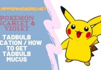 Where To Farm Tadbulb Mucus Pokemon Scarlet Violet