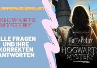 Alle Fragen und Antworten Harry Potter Hogwarts Mystery