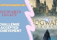 Harry Potter Hogwarts Legacy Challenge Accepted Achievement